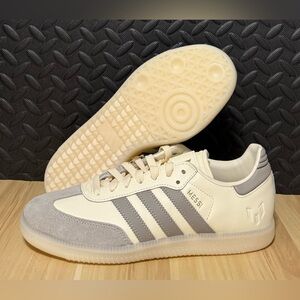 Adidas Samba X Lionel Messi Indoor Soccer  CreamWhite‎ JQ0266 Mens Size 8